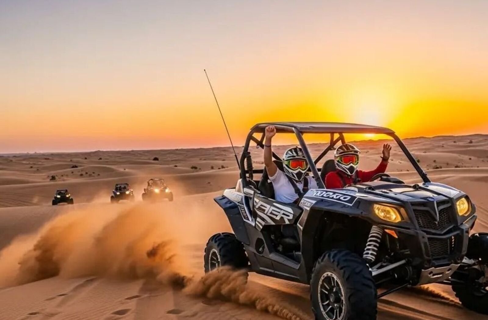 buggy ride in desert safari